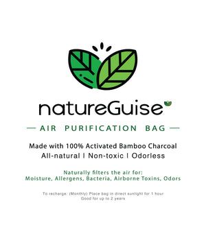 4x Air Purifying Activated Bamboo Charcoal Bag